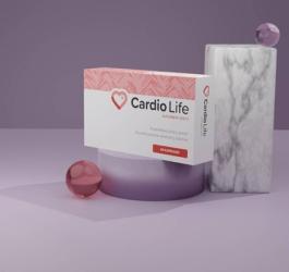 Opakowanie suplementu diety Cardio Life.