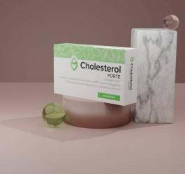 Opakowanie suplementu diety Cholesterol Forte.