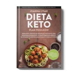 Okładka ebooka Dieta Keto autorstwa Joanny Łysak.