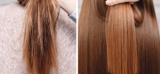 Keratynowe prostowanie włosów
