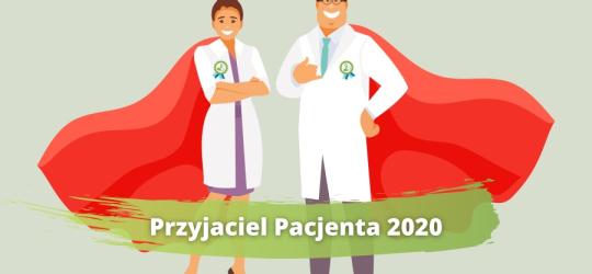 Przyjaciel Pacjenta roku 2020 