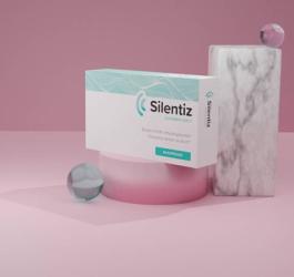 Opakowanie suplementu diety Silentiz.