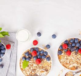 zdrowe śniadanie mussli